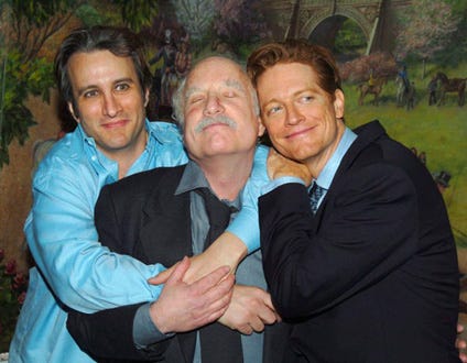 Bronson Pinchot, Richard Dreyfuss and Eric Stoltz - The "Sly Fox" opening night after party in New York City, April 1, 2004