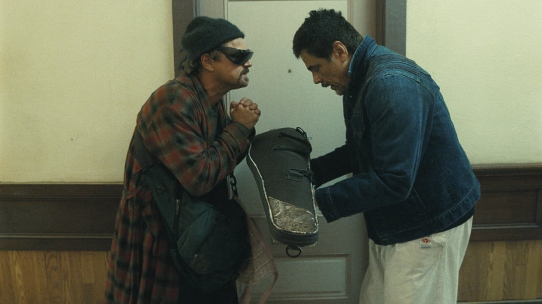 Leonardo DiCaprio and Benicio del Toro, One Battle After Another