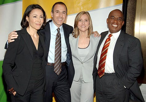 Ann Curry, Matt Lauer, Meredith Vieira and Al Roker - NBC Primetime Preview 2006-2007 in New York City, May 15, 2006