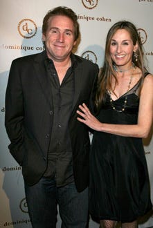 Mike Binder and Dominique Cohen - Jewelery Store Opening, April 2007