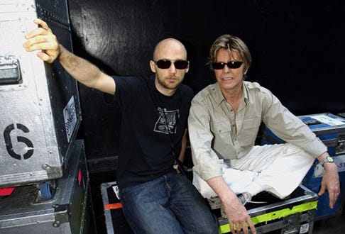 Moby and David Bowie - Festival at Jones Beach Theater, Aug. 2002