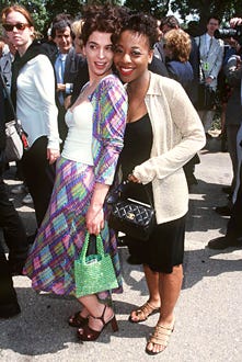 Marianne Jean-Baptiste and Annabella Sciorra - The 12th Annual IFP/West Independent Spirit Awards - March 1997