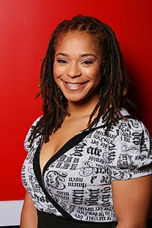 Reality Chat - Jeanine Jackson at TV Guide Channel Studios, June2007