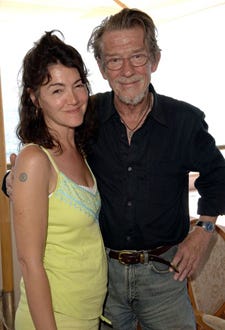 John Hurt and Anwen Rees-Myer - Dubrovnik International Film Festival, May 2005