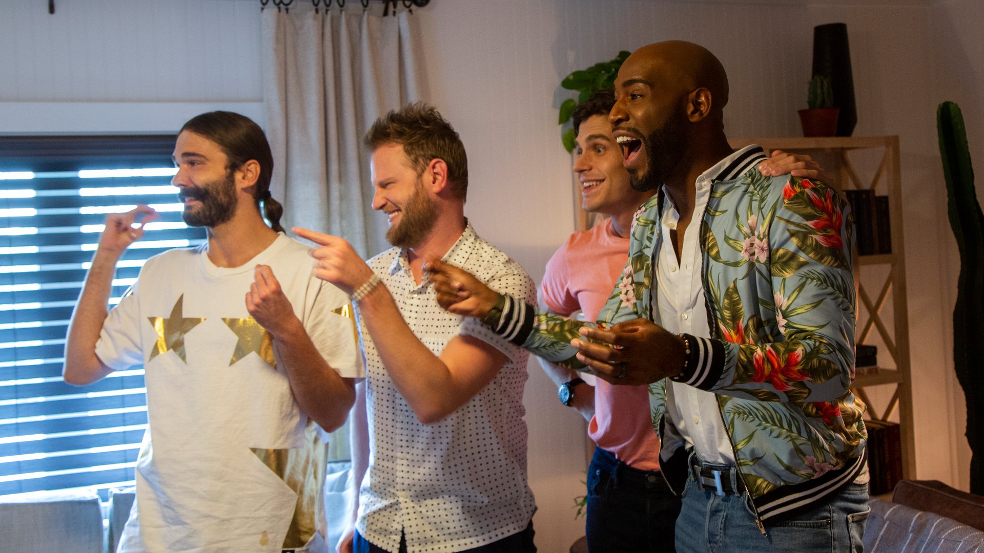 Jonathan Van Ness, Bobby Berk, Antoni Porowski, and Karamo Brown, Queer Eye