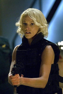 Battlestar Galactica - Season 4 - "Daybreak - Part 2" - Tricia Helfer as Number Six