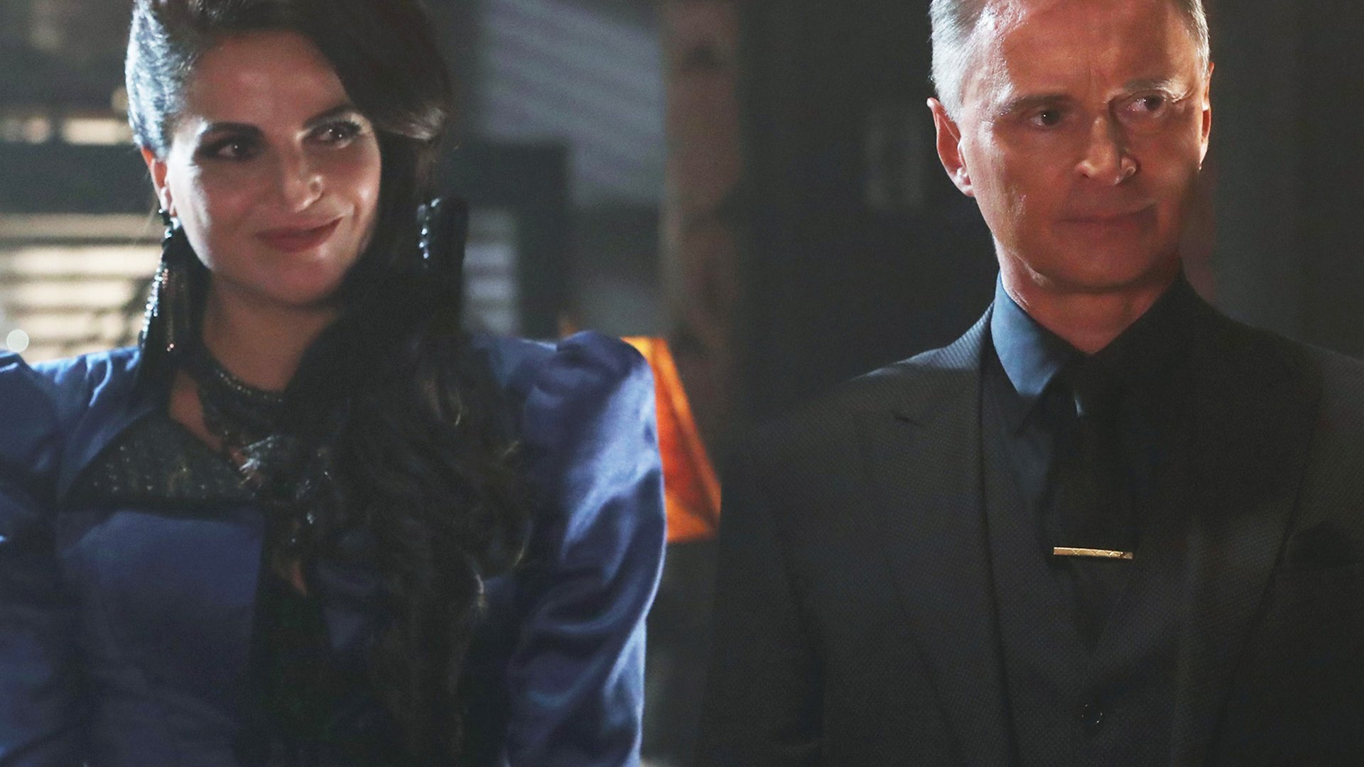 Lana Parrilla and Robert Carlyle, Once Upon a Time