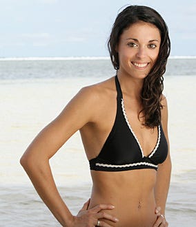 Survivor: Micronesia - Fans Vs Favorites - Eliza Orlins, a law student from New York City, is one of the 20 castaways.