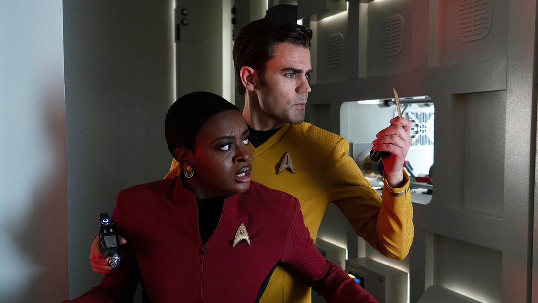 Star Trek: Strange New Worlds' Celia Rose Gooding on That Momentous Meeting and Uhura's Past