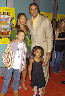 Vanessa L. Williams, Rick Fox and family - "Johnson Family Vacation" Los Angeles Premiere, March 31, 2004