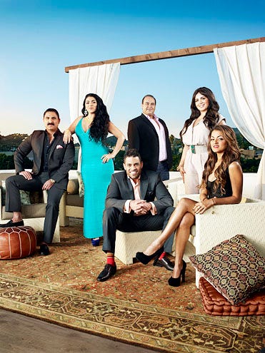 Shahs of Sunset - Season 1 - Reza Farahan, Asa Soltan Rahmati, Mike Shouhed, Sammy Younai, Mercedes "MJ" Javid and Golnesa "GG" Gharachedaghi