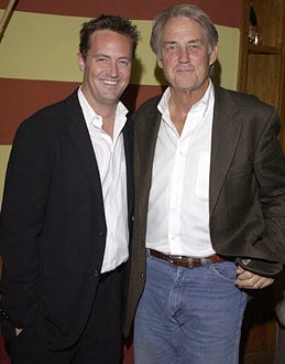 Matthew Perry and his Father John Perry - 2003