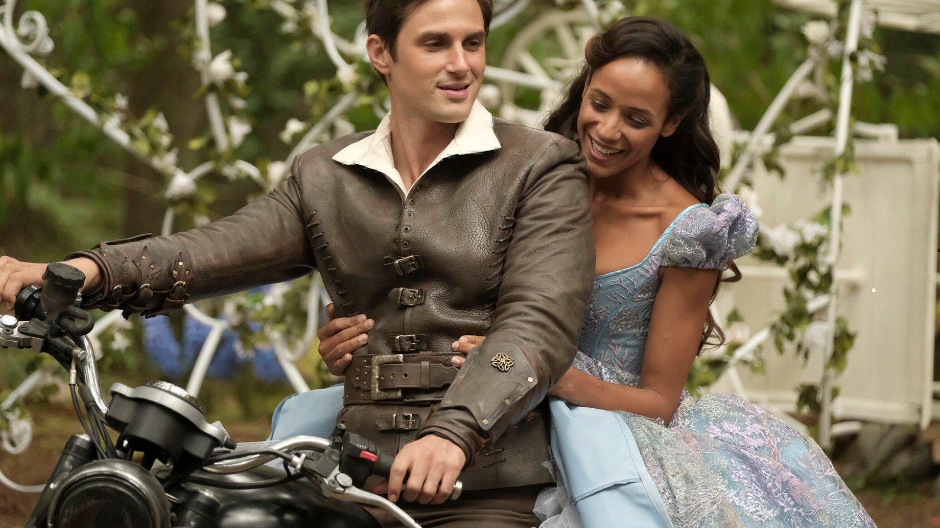 Andrew J. West and Dania Ramirez, Once Upon a Time