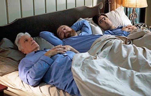 Bored to Death - Season 3 - Ted Danson, Zach Galifianakis and Jason Schwartzman
