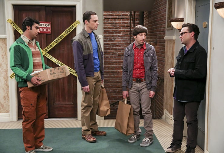 Kunal Nayyar, Jim Parsons, Simon Helberg and Johnny Galecki, The Big Bang Theory