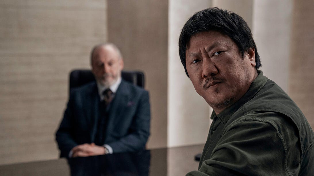 Liam Cunningham and Benedict Wong, 3 Body Problem