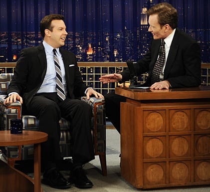 Late Night with Conan O'Brien - Jason Sudeikis, Conan O'Brien - Feb. 17, 2009