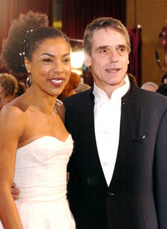 Sophie Okonedo and Jeremy Irons - Academy Awards, Feb. 2005