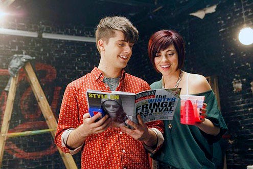 Smash - Season 2 - "The Fringe" - Andy Mientys and Krysta Rodrigues