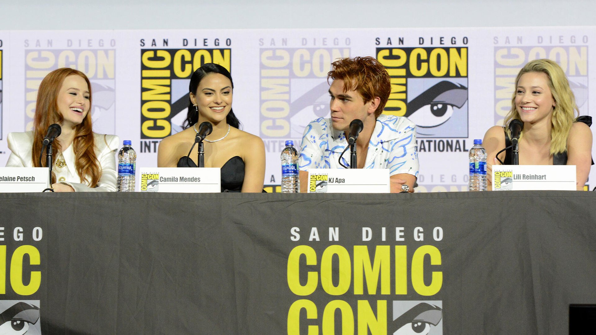 Madelaine Petsch, Camilla Mendes, KJ Apa, Lili Reinhart, SDCC Riverdale Panel