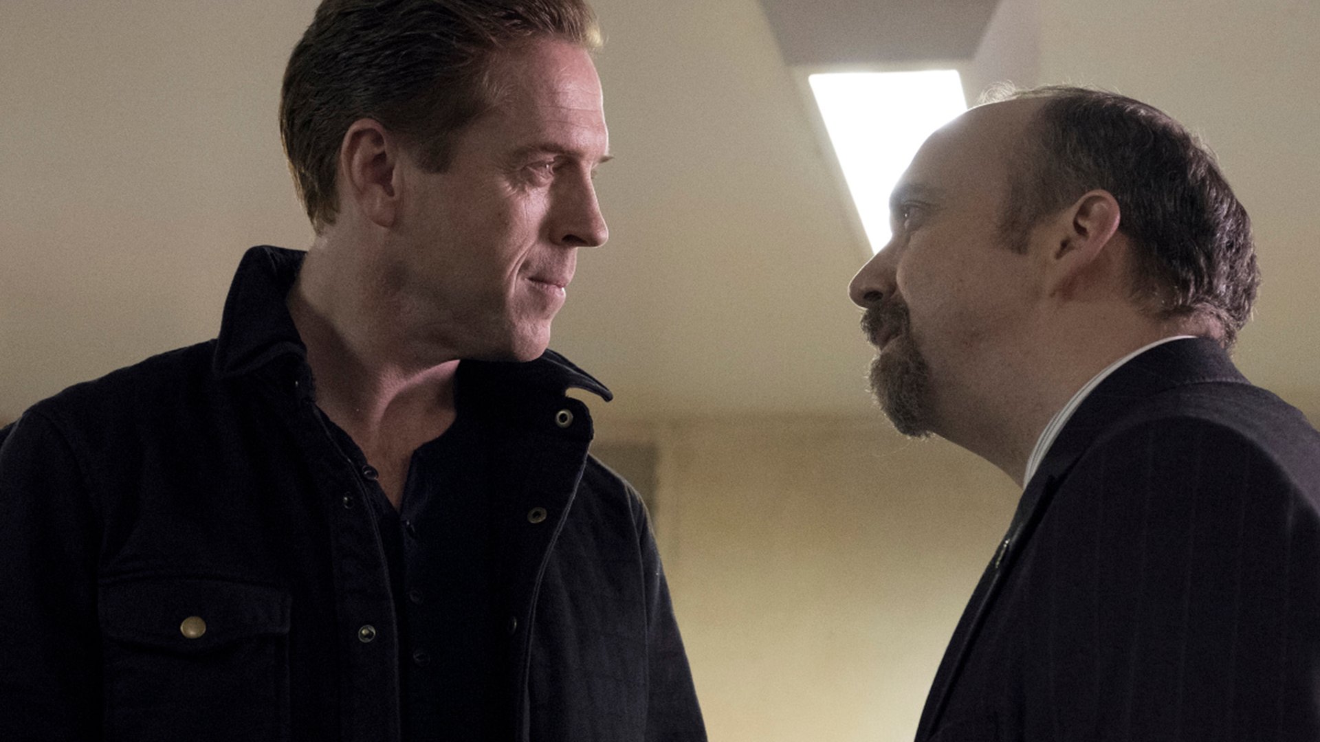Damian Lewis and Paul Giamatti, Billions