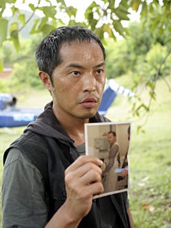 Lost - "Confirmed Dead" - Ken Leung as Miles, Micheal Emerson (in photo) as Ben