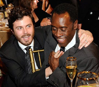 Casey Affleck and Don Cheadle -  in the audience at the 13th Annual Critic's Choice Awards, January 7, 2008