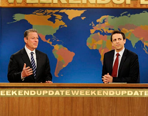 Saturday Night Live - Season 35 - "Joseph Gordon-Levitt" Episode 1561 - Al Gore, Seth Meyers