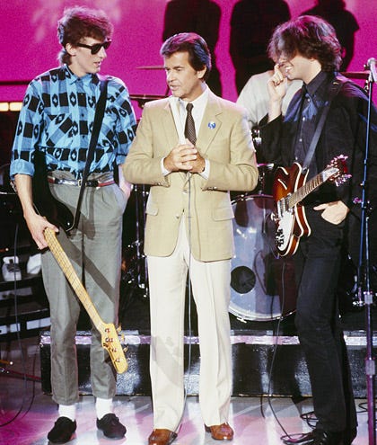 Dick Clark and Icicle Works - "American Bandstand", July 19, 1984