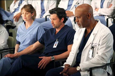 Grey's Anatomy - Season 7 - "Disarm" - Ellen Pompeo, Patrick Dempsey, James Pickens Jr.