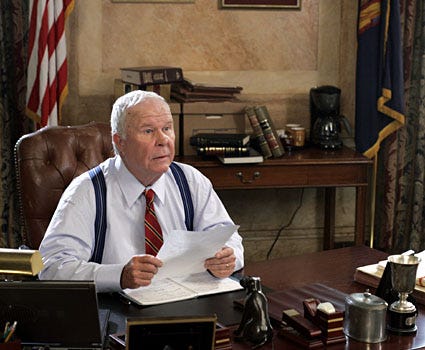 Law & Order - Season 19, "Zero" - Ned Beatty as Judge Malcom Reynolds