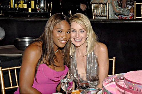 Serena Williams and Sharon Stone - Carousel of Hope Ball - Beverly Hills, CA - Oct. 28, 2006