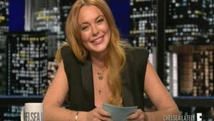 VIDEO: Lindsay Lohan Takes Over Chelsea Lately --- How Did She Do?