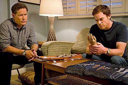 Dexter - Season 7 - James Remar and Michael C. Hall
