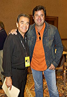 Dick Clark and Vince Gill -  Academy of Country Music Awards, May 2004