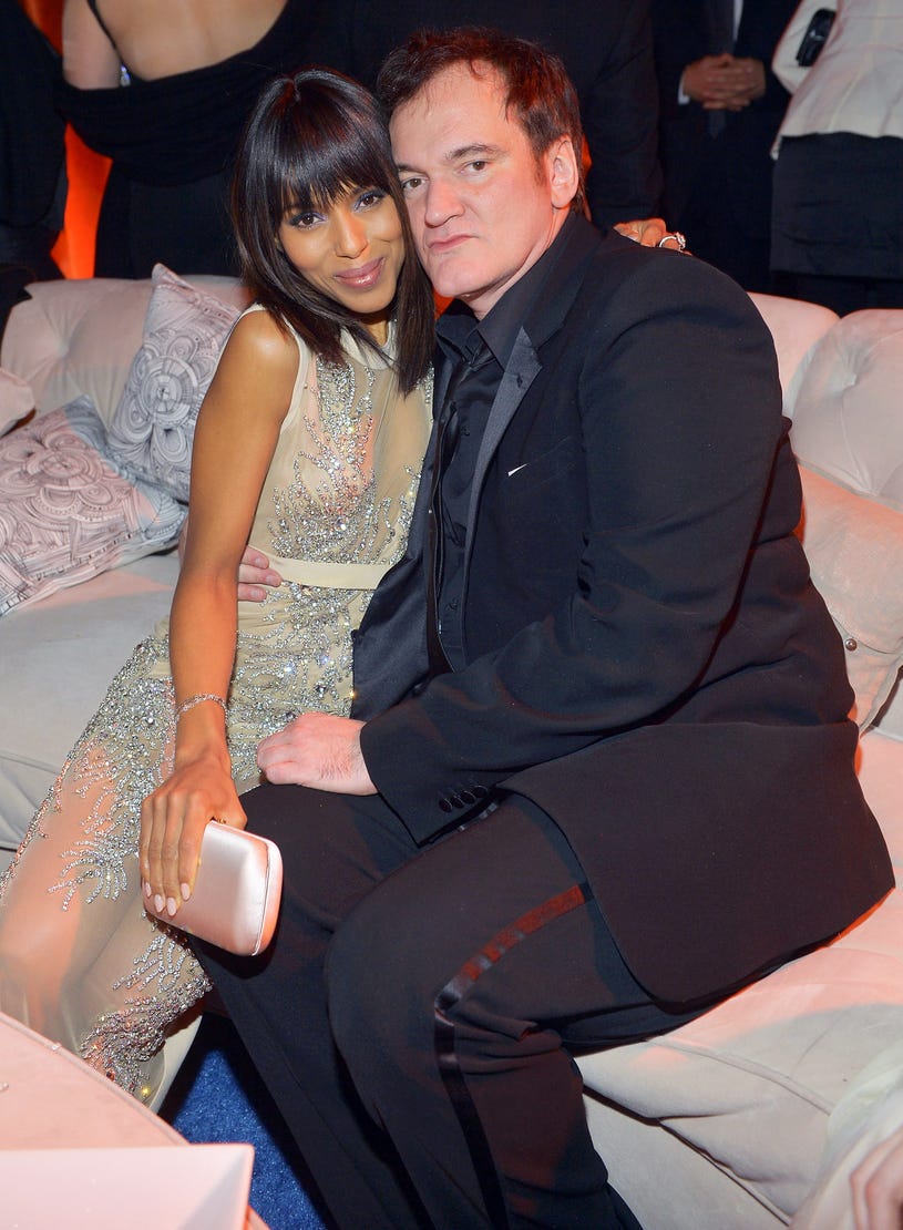 Kerry Washington and Quentin Tarantino -  The Weinstein Company's 2013 Golden Globe Awards After Party presented by Chopard in Beverly Hills, California, January 13, 2013