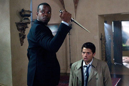 Supernatural - Season 6 - "The Third Man" - Misha Collins as Castiel