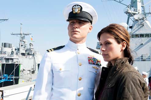 The Last Ship - Season 1 - "Pilot" - Travis Van Winkle and Rhona Mitra