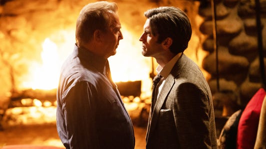 Kevin Costner ve Wes Bentley, Yellowstone