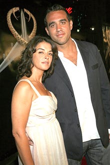 Annabella Sciorra and Bobby Cannavale - "Snakes on a Plane" Los Angeles premiere, August 17, 2006