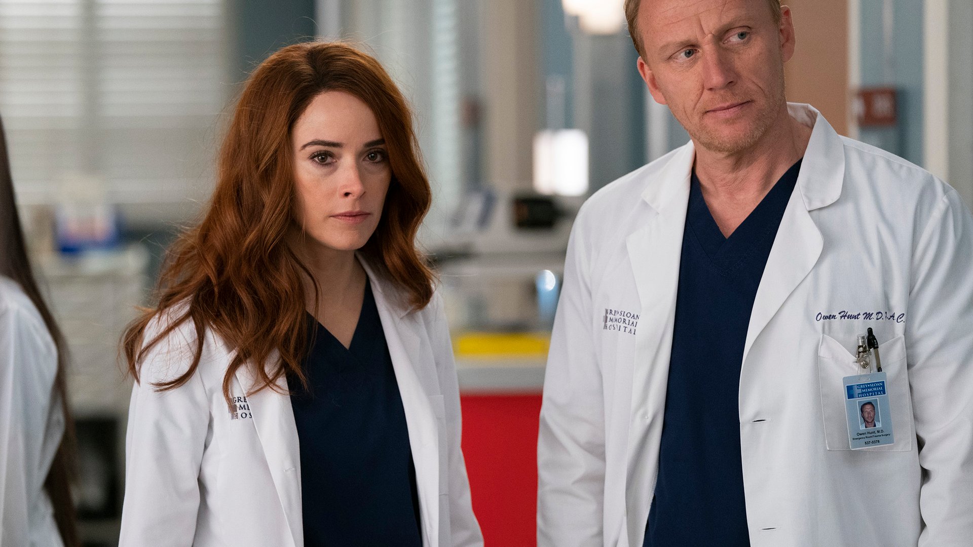 Abigail Spencer and Kevin McKidd, Grey's Anatomy