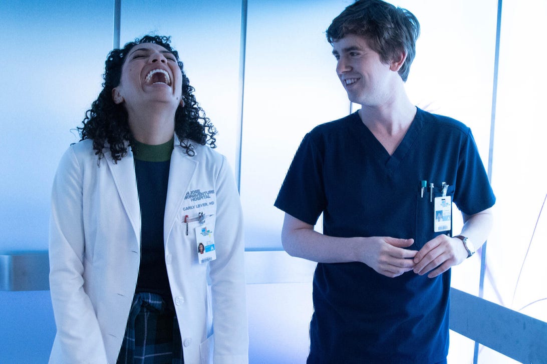 Jasika Nicole and Freddie Highmore, The Good Doctor