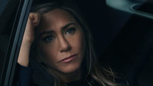 See Jennifer Aniston Try Her Hardest Not to Snap in This The Morning Show Exclusive Clip