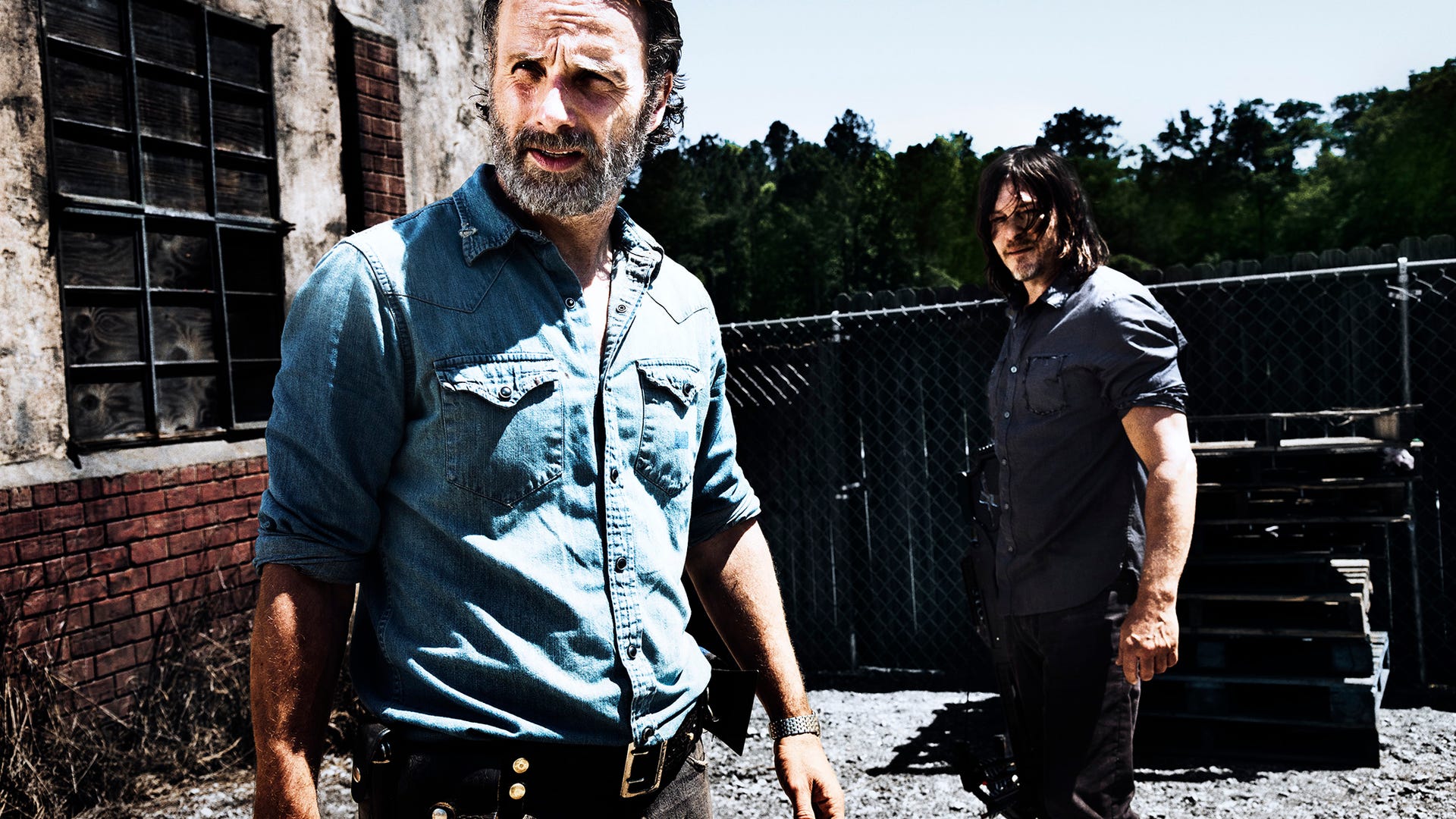 Andrew Lincoln and Norman Reedus, The Walking Dead