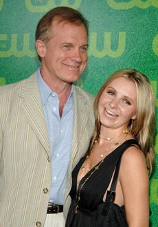 Stephen Collins and Beverley Mitchell  - The CW's TCA party, July 2006