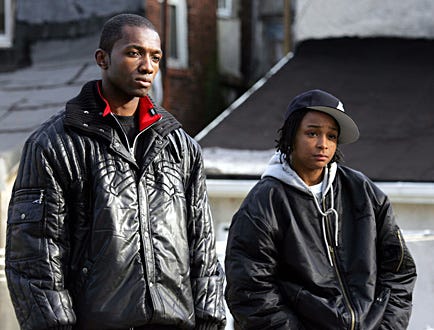 The Wire - Jamie Hector and Felicia Pearson
