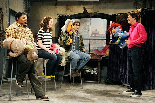 Saturday Night Live - Season 38 - "Seth MacFarlane"- Keenan Thompson, Vanessa Bayer, Bill Hader and Seth MacFarlane