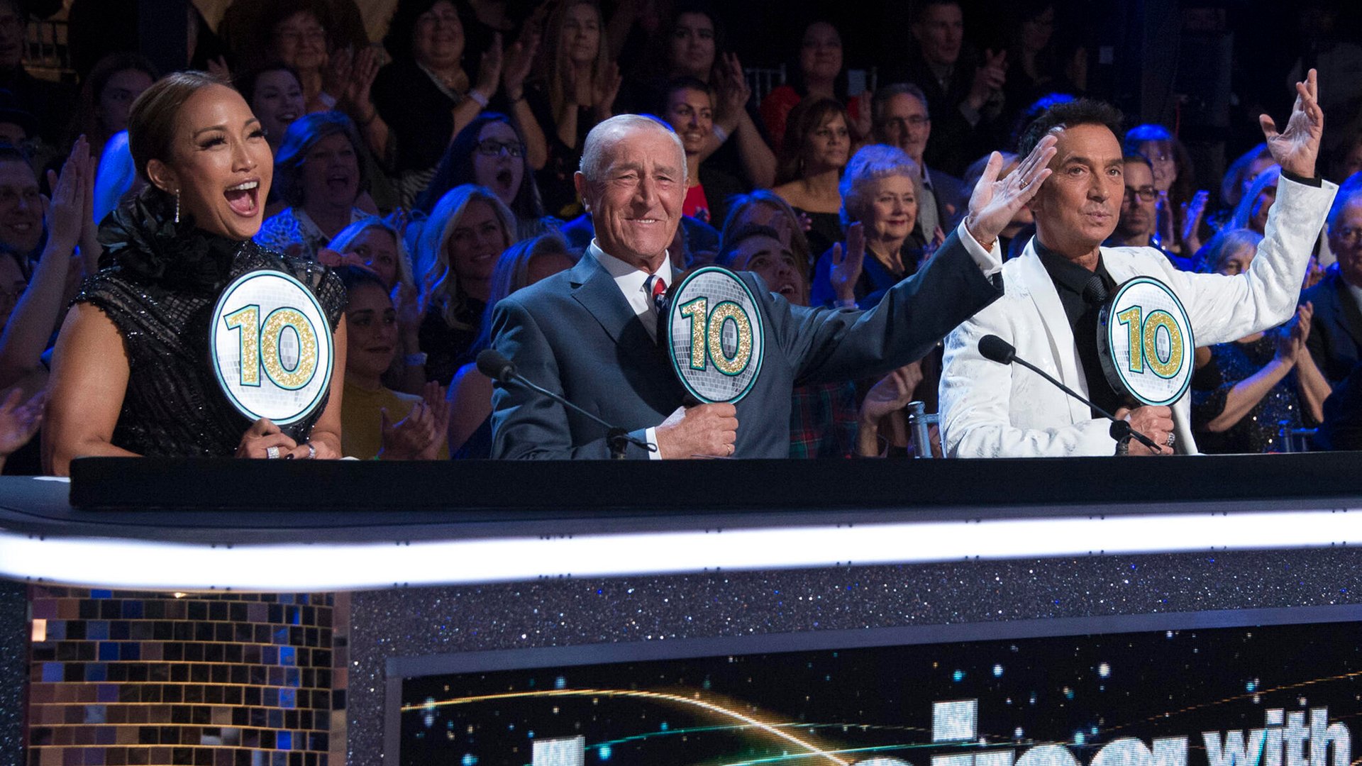 Carrie Ann Inaba, Len Goodman and Bruno Tonioli, Dancing with the Stars