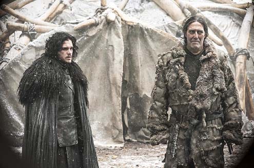 Game of Thrones - Season 4 - "The Children" - Kit Harington and Ciaran Hinds