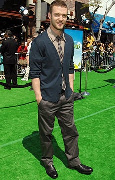 Justin Timberlake - "Shrek the Third" Los Angeles premiere, May 6, 2007